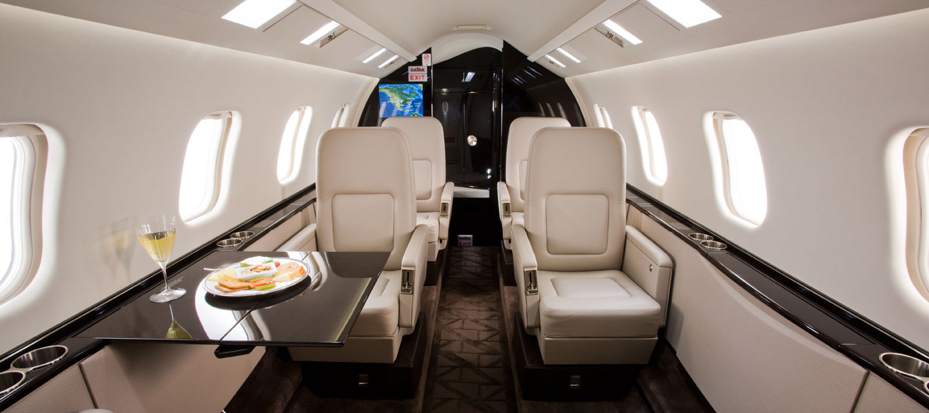 Light Jet Interior